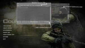 blockservers blacklist tab