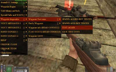 SturmBot Waypoint tester